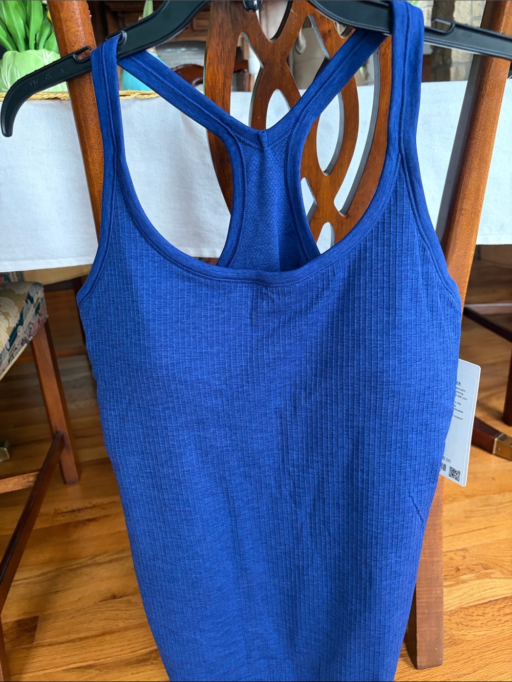 lululemon athletica Ribbed Racerback Tank Top in Royal Blue
